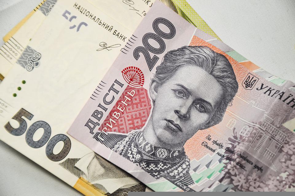 ukrajinské peníze